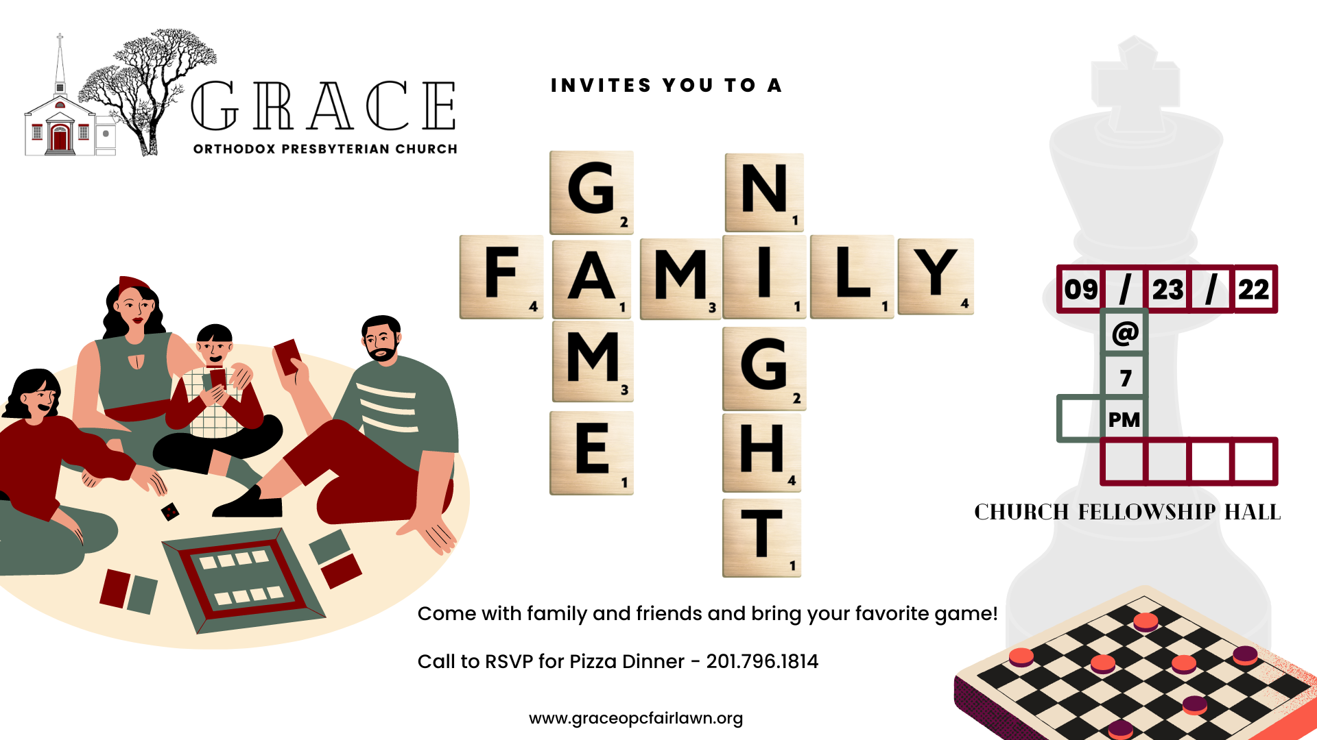Grace OPC Family Game Night
