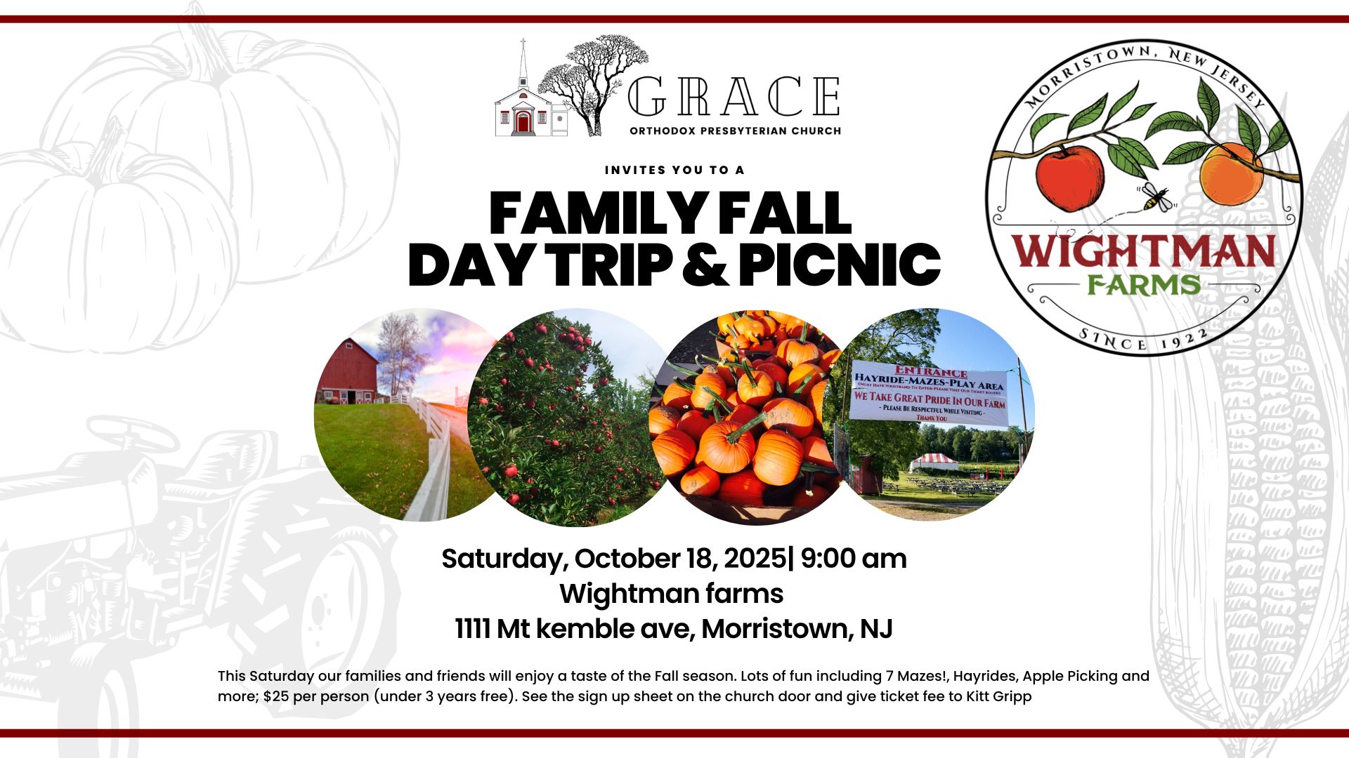 Grace OPC's 4th Annual Family Day Trip